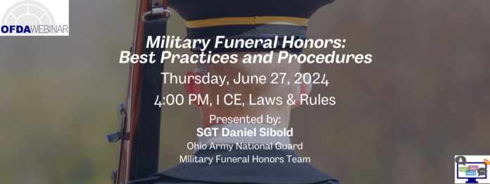 Webinar: Military Funeral Honors: Best Practices and Procedures
